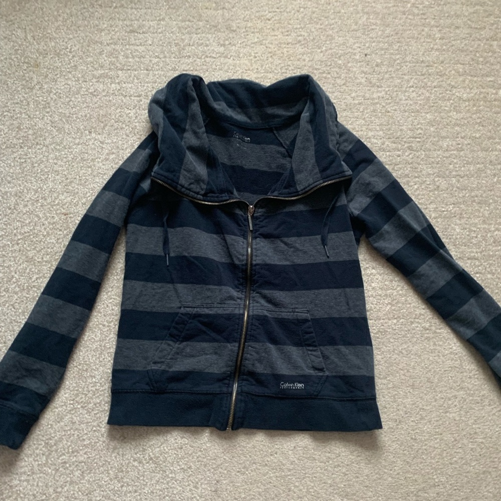 Size small Calvin Klein zip-up sweatshirt
